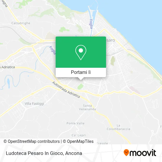 Mappa Ludoteca Pesaro In Gioco