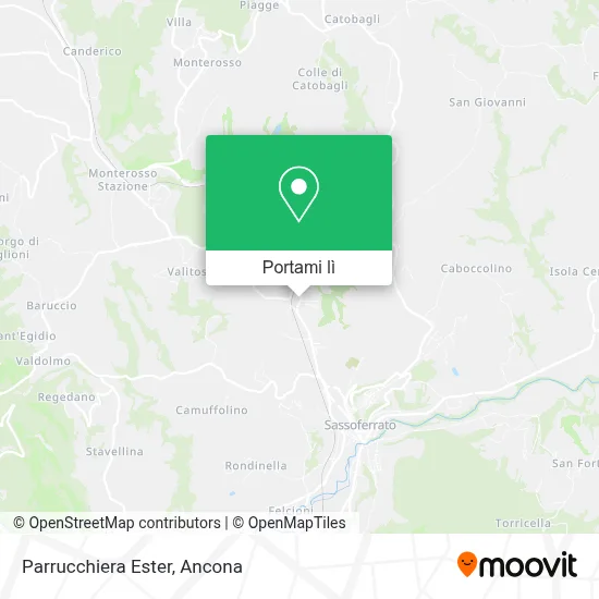 Mappa Parrucchiera Ester