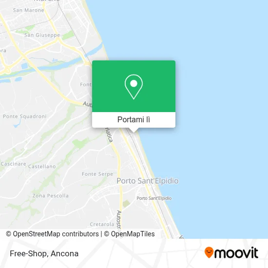 Mappa Free-Shop