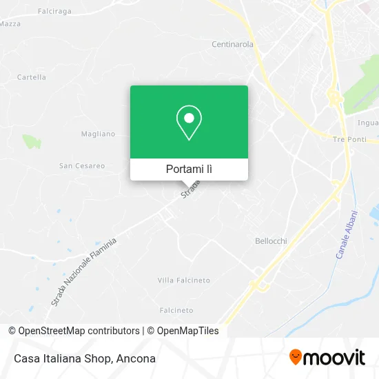 Mappa Casa Italiana Shop