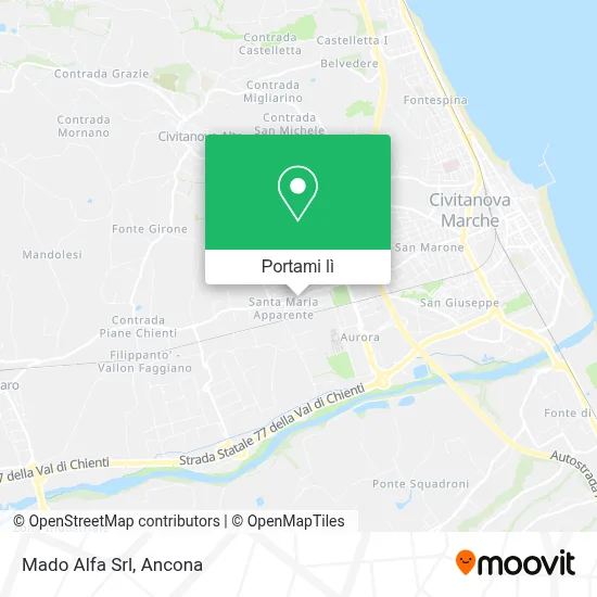 Mappa Mado Alfa Srl