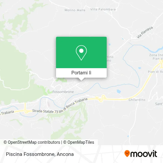Mappa Piscina Fossombrone