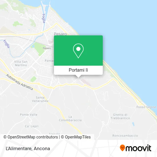 Mappa L'Alimentare