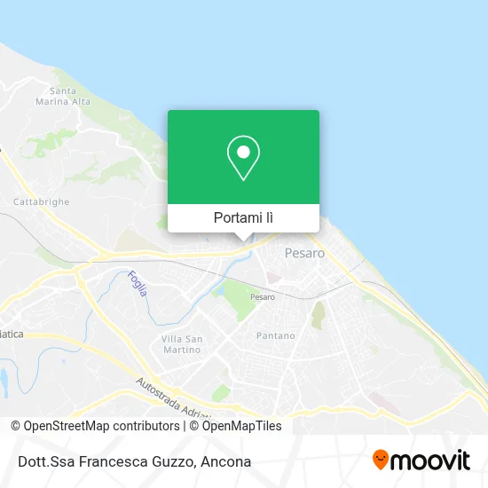 Mappa Dott.Ssa Francesca Guzzo