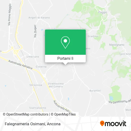 Mappa Falegnameria Osimani