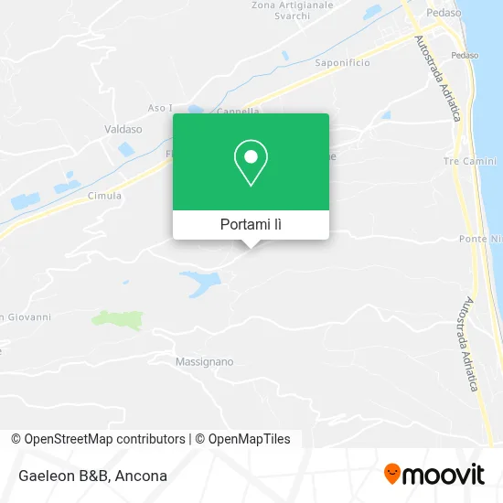 Mappa Gaeleon B&B