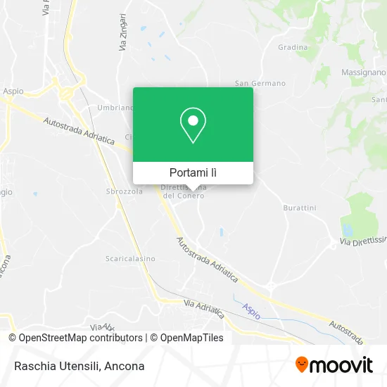 Mappa Raschia Utensili