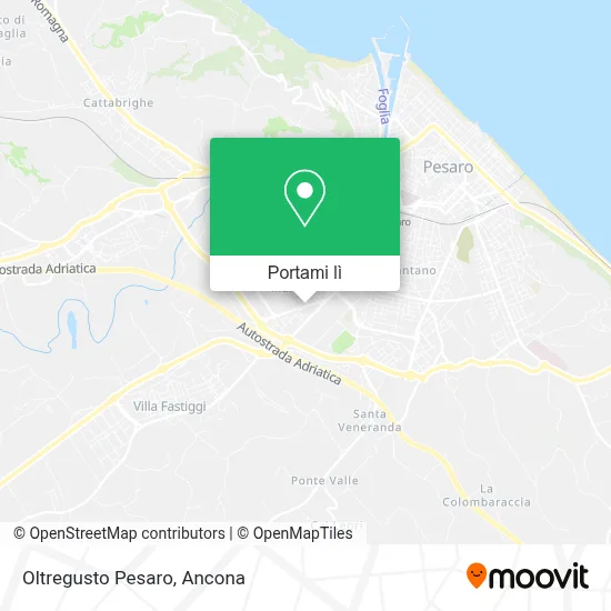 Mappa Oltregusto Pesaro