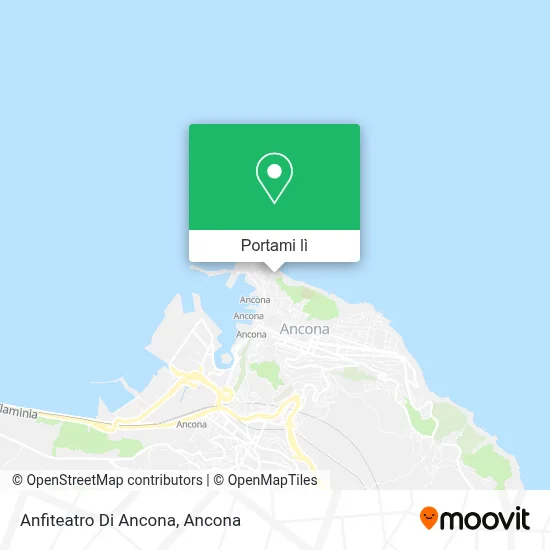 Mappa Anfiteatro Di Ancona