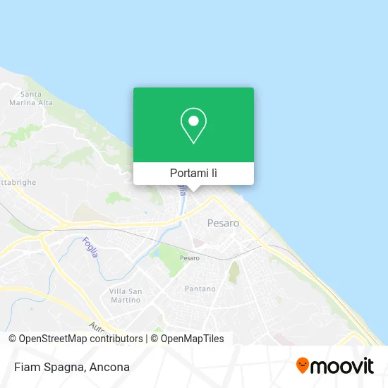 Mappa Fiam Spagna