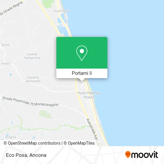 Mappa Eco Posa