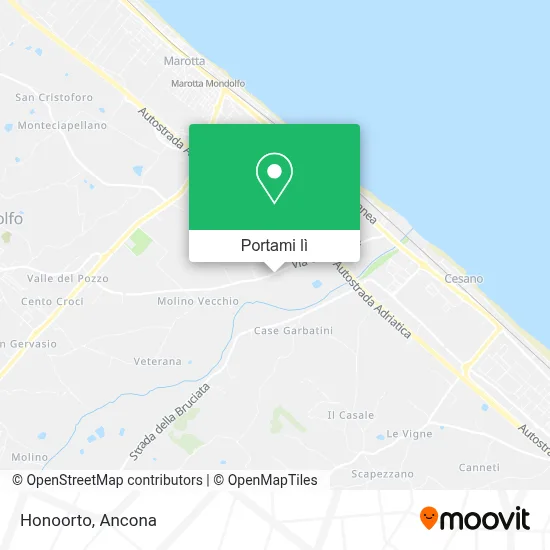 Mappa Honoorto