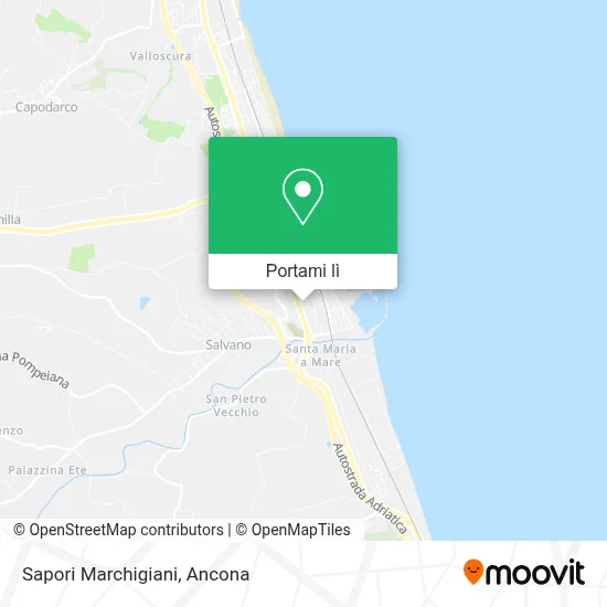 Mappa Sapori Marchigiani