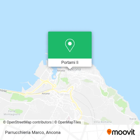 Mappa Parrucchieria Marco