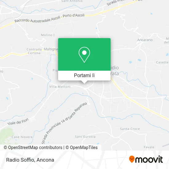 Mappa Radio Soffio