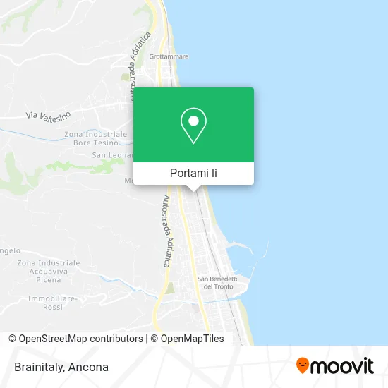 Mappa Brainitaly
