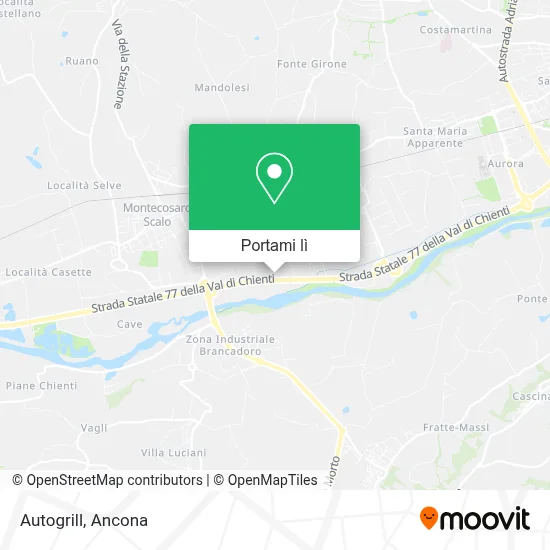 Mappa Autogrill
