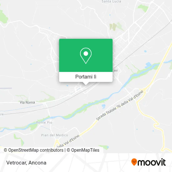 Mappa Vetrocar