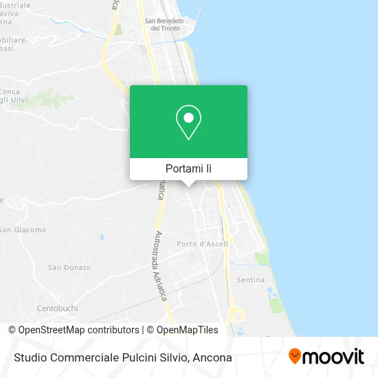 Mappa Studio Commerciale Pulcini Silvio