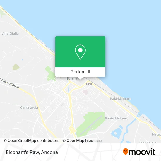 Mappa Elephant's Paw