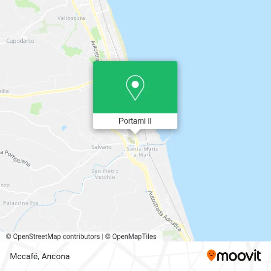 Mappa Mccafé