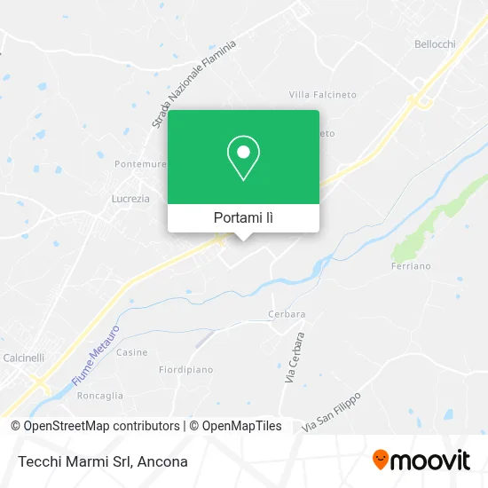 Mappa Tecchi Marmi Srl