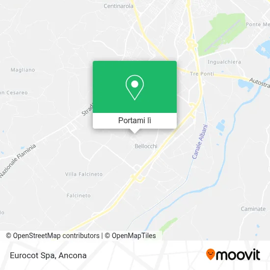 Mappa Eurocot Spa
