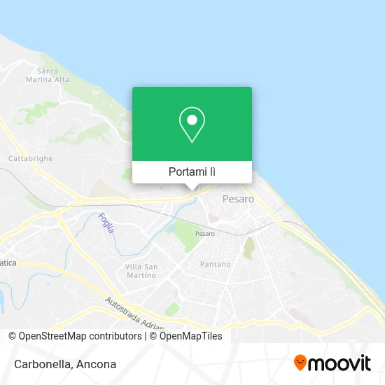 Mappa Carbonella