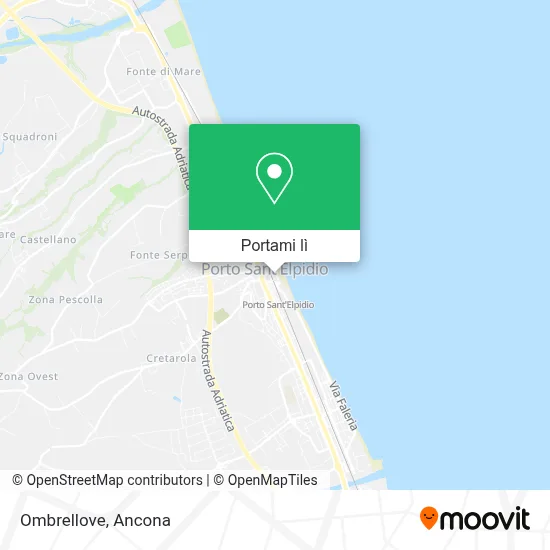 Mappa Ombrellove