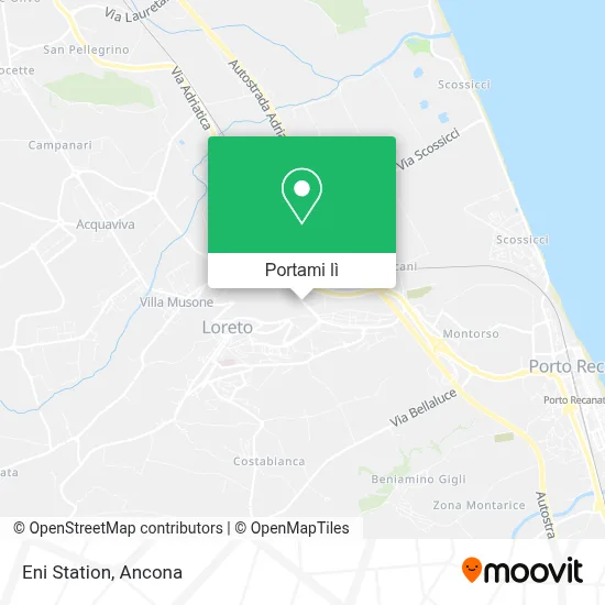 Mappa Eni Station