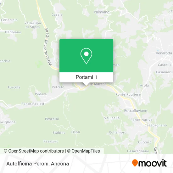 Mappa Autofficina Peroni