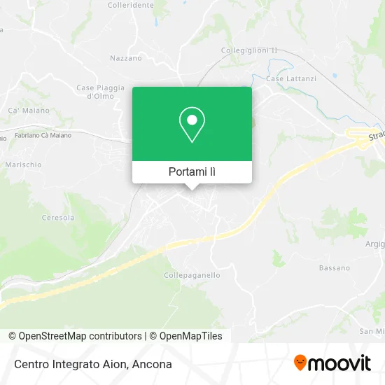 Mappa Centro Integrato Aion