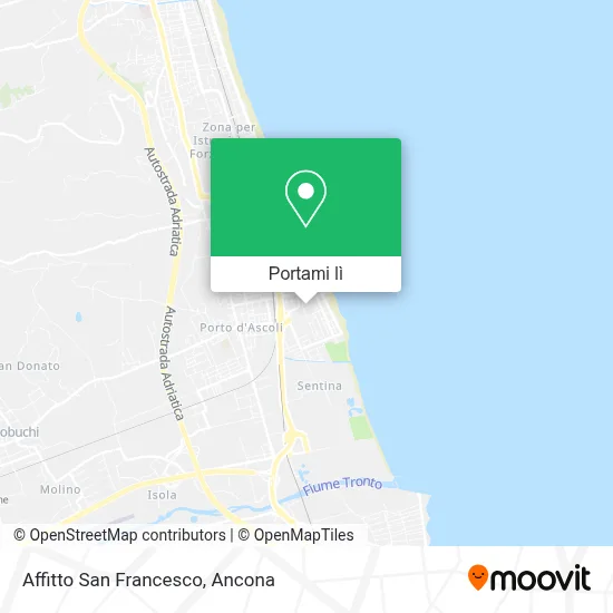 Mappa Affitto San Francesco