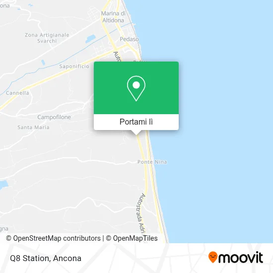 Mappa Q8 Station