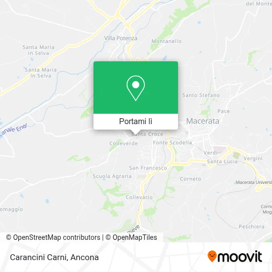 Mappa Carancini Carni