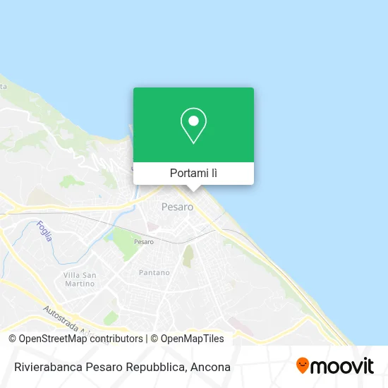 Mappa Rivierabanca Pesaro Repubblica