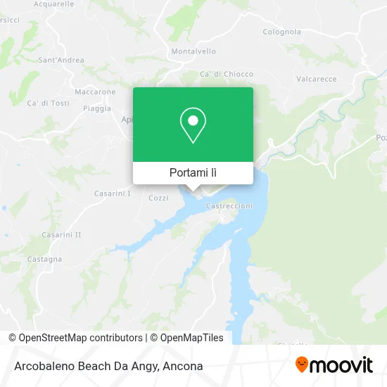 Mappa Arcobaleno Beach Da Angy