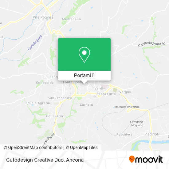 Mappa Gufodesign Creative Duo