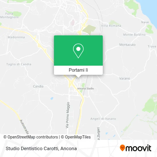 Mappa Studio Dentistico Carotti