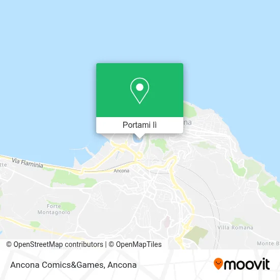 Mappa Ancona Comics&Games