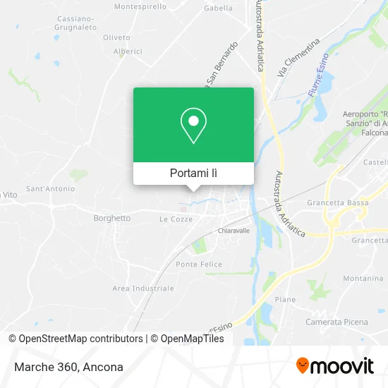 Mappa Marche 360
