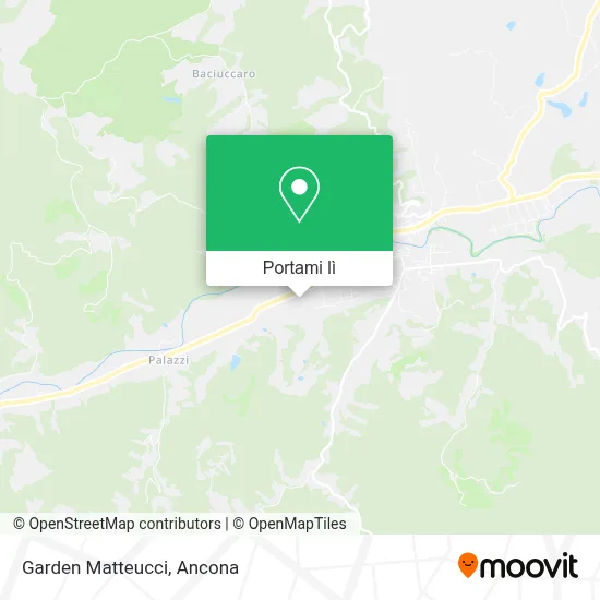Mappa Garden Matteucci