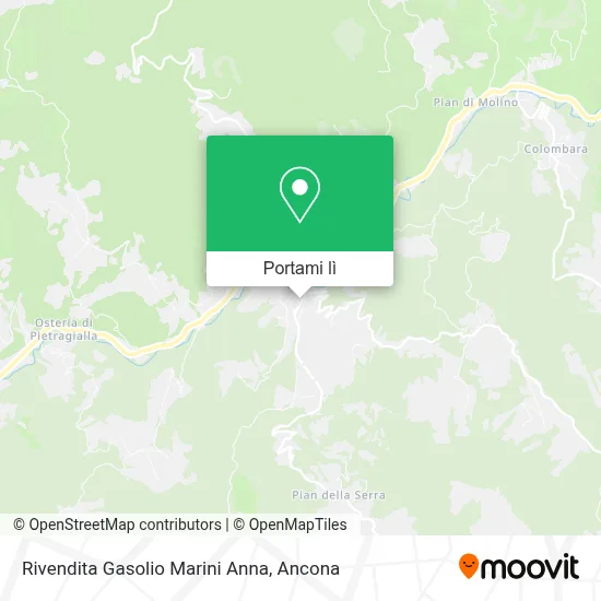 Mappa Rivendita Gasolio Marini Anna