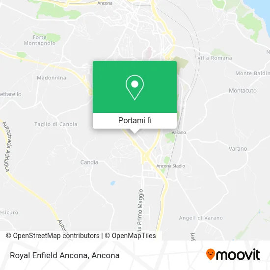 Mappa Royal Enfield Ancona