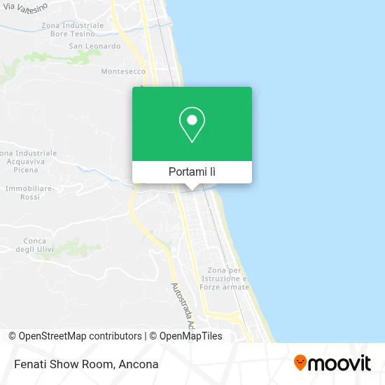Mappa Fenati Show Room