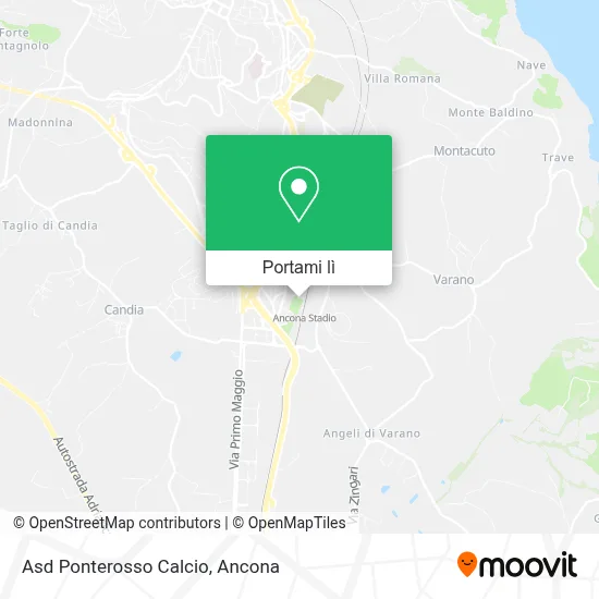 Mappa Asd Ponterosso Calcio