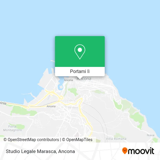 Mappa Studio Legale Marasca