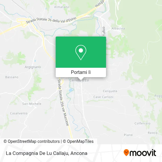 Mappa La Compagnia De Lu Callaju