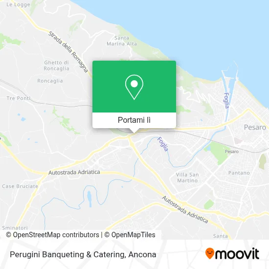 Mappa Perugini Banqueting & Catering