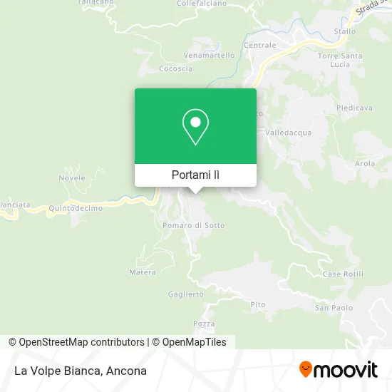 Mappa La Volpe Bianca